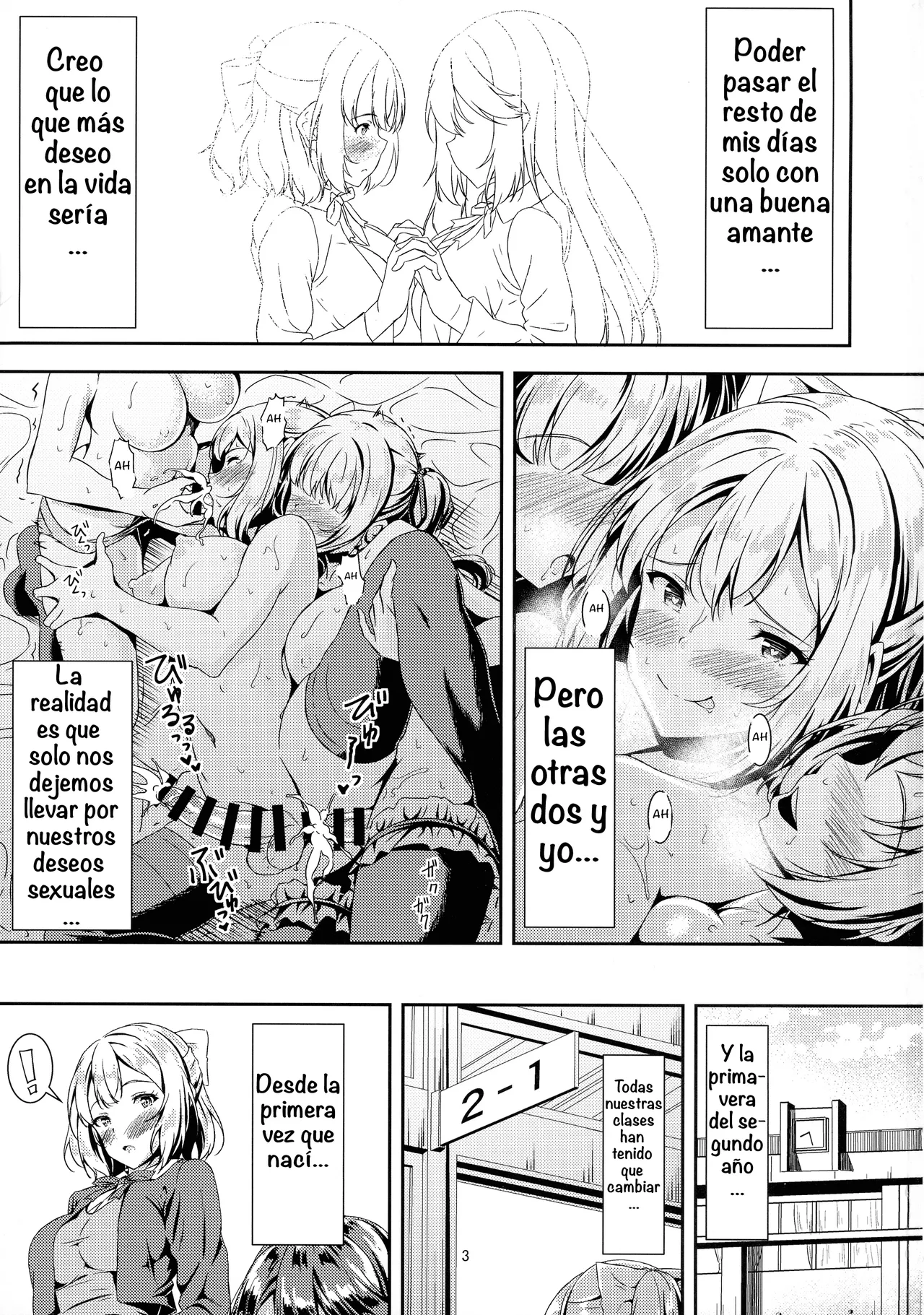 Kurokami LONG Futanari-chan to Jyunai SEX ga Shitaii! Part I page 4 full