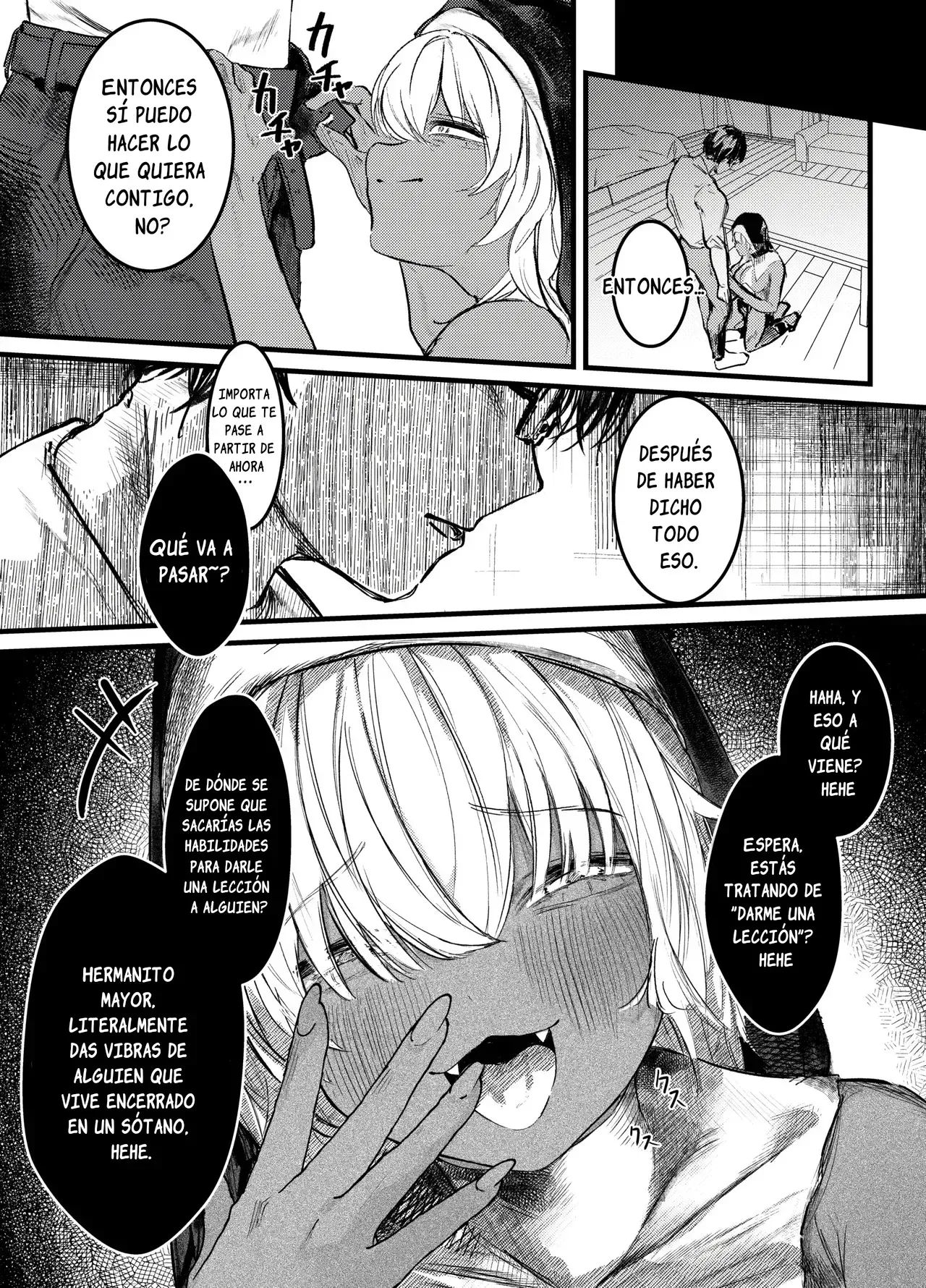 Kasshoku Gal Sister no Wakarase Shuukyou Kanyuu｜El “Reclutamiento” Religioso de la Monja Gal Bronceada page 11 full