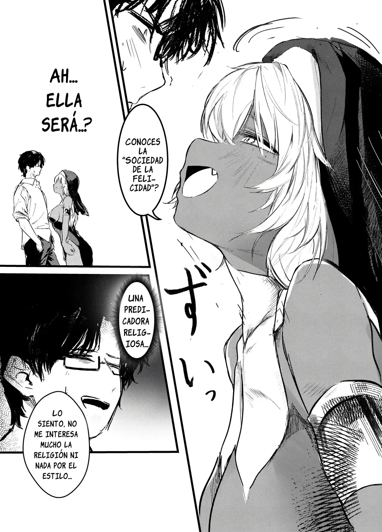 Kasshoku Gal Sister no Wakarase Shuukyou Kanyuu｜El “Reclutamiento” Religioso de la Monja Gal Bronceada page 6 full