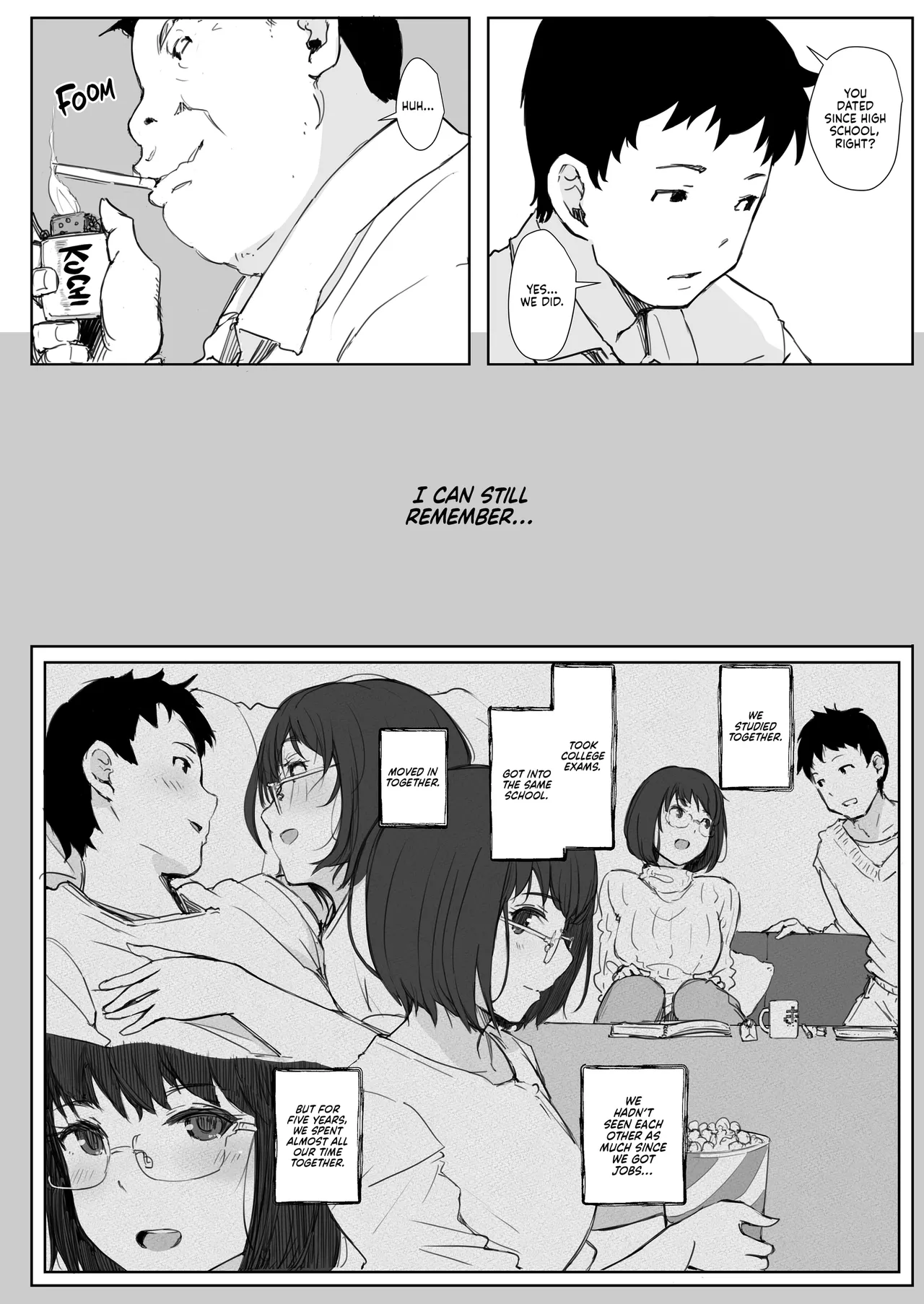 Kimi no Kanojo Yokatta yo. Meganekko NTR Tanpenshuu | Your Girl's a Good Lay page 4 full