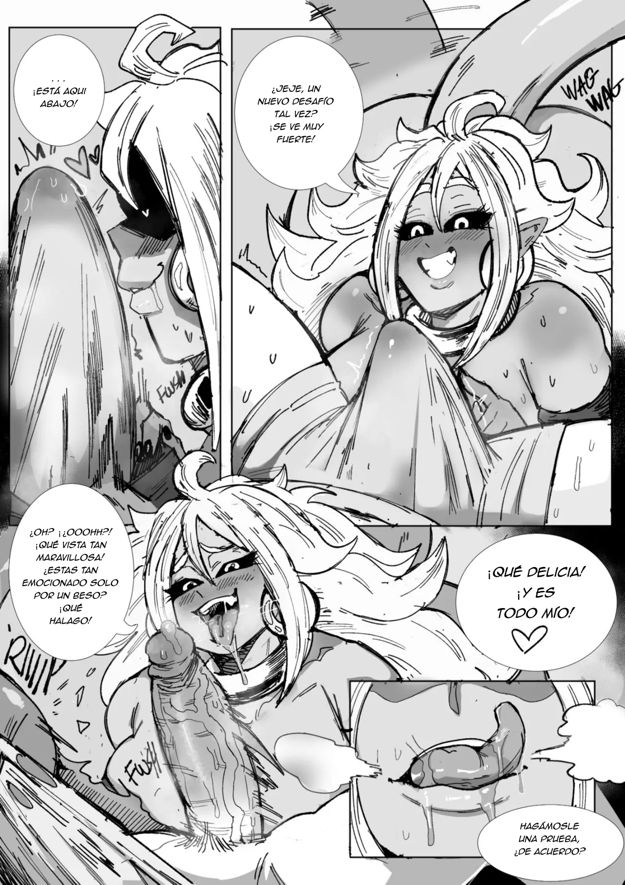 Emboquo's Android 21 Comic page 3 full