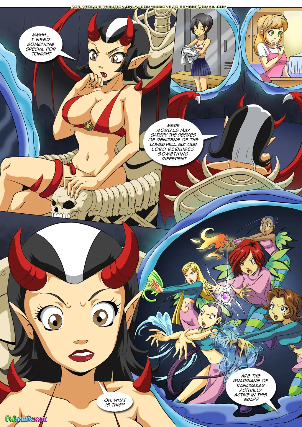 W.I.T.C.H. Enslaved Guardians + Endless Nightmare Full page 3 full