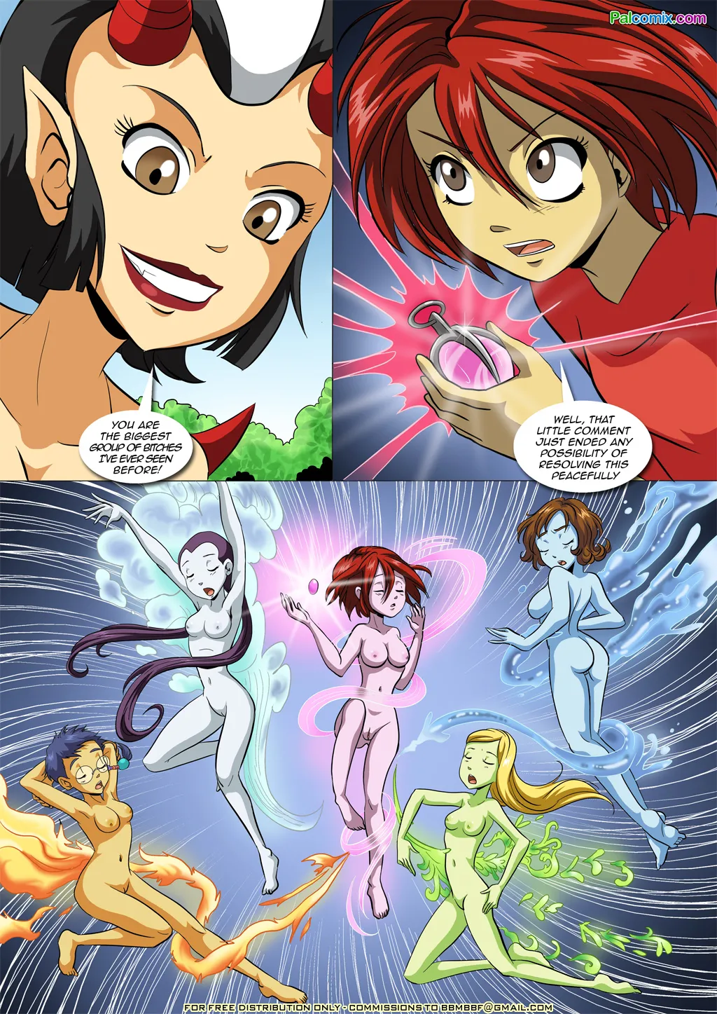 W.I.T.C.H. Enslaved Guardians + Endless Nightmare Full page 8 full
