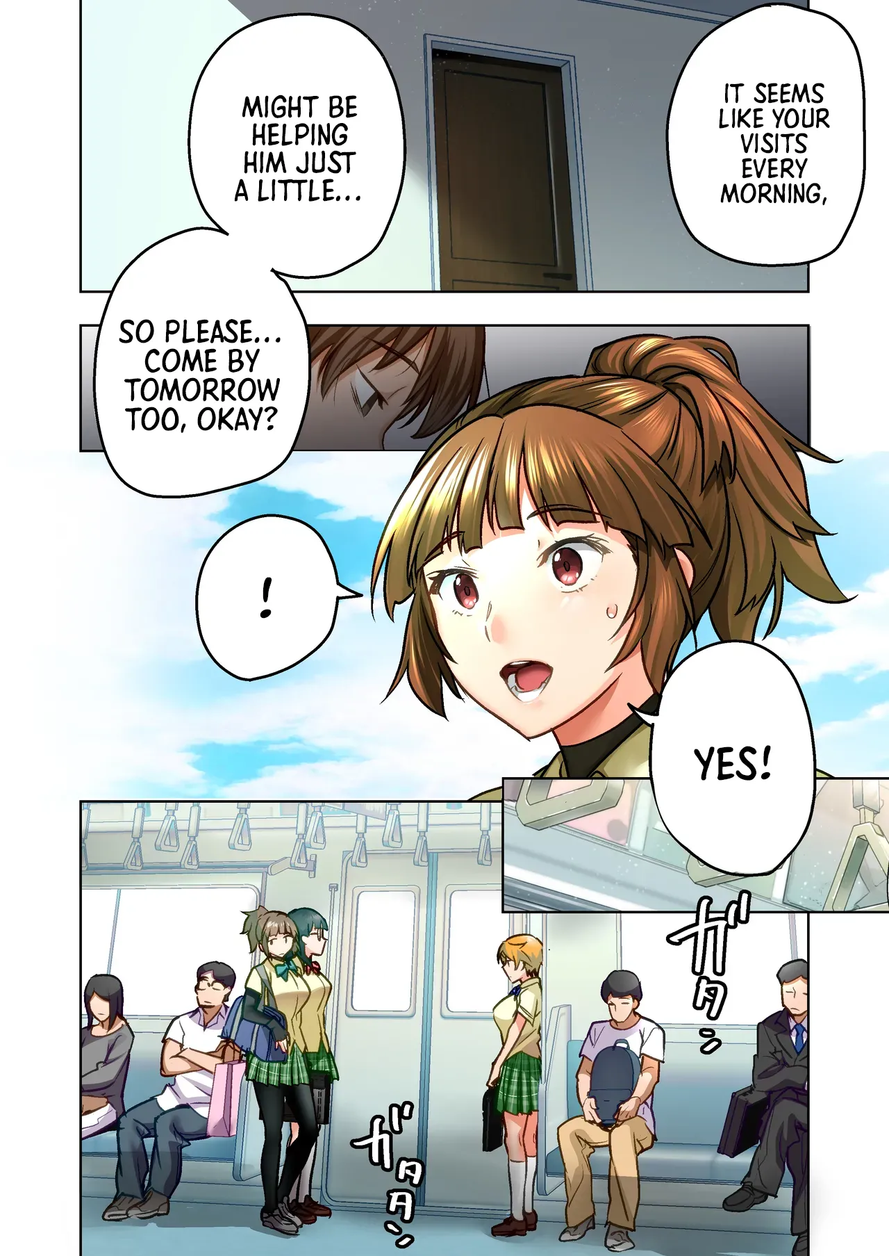 Udo -Yume mo Nankaimo Rape Suruto Kimochi Yoku Narun da.- | "If I rape her over and over again, Yume will start to feel good too!" - Udo page 3 full