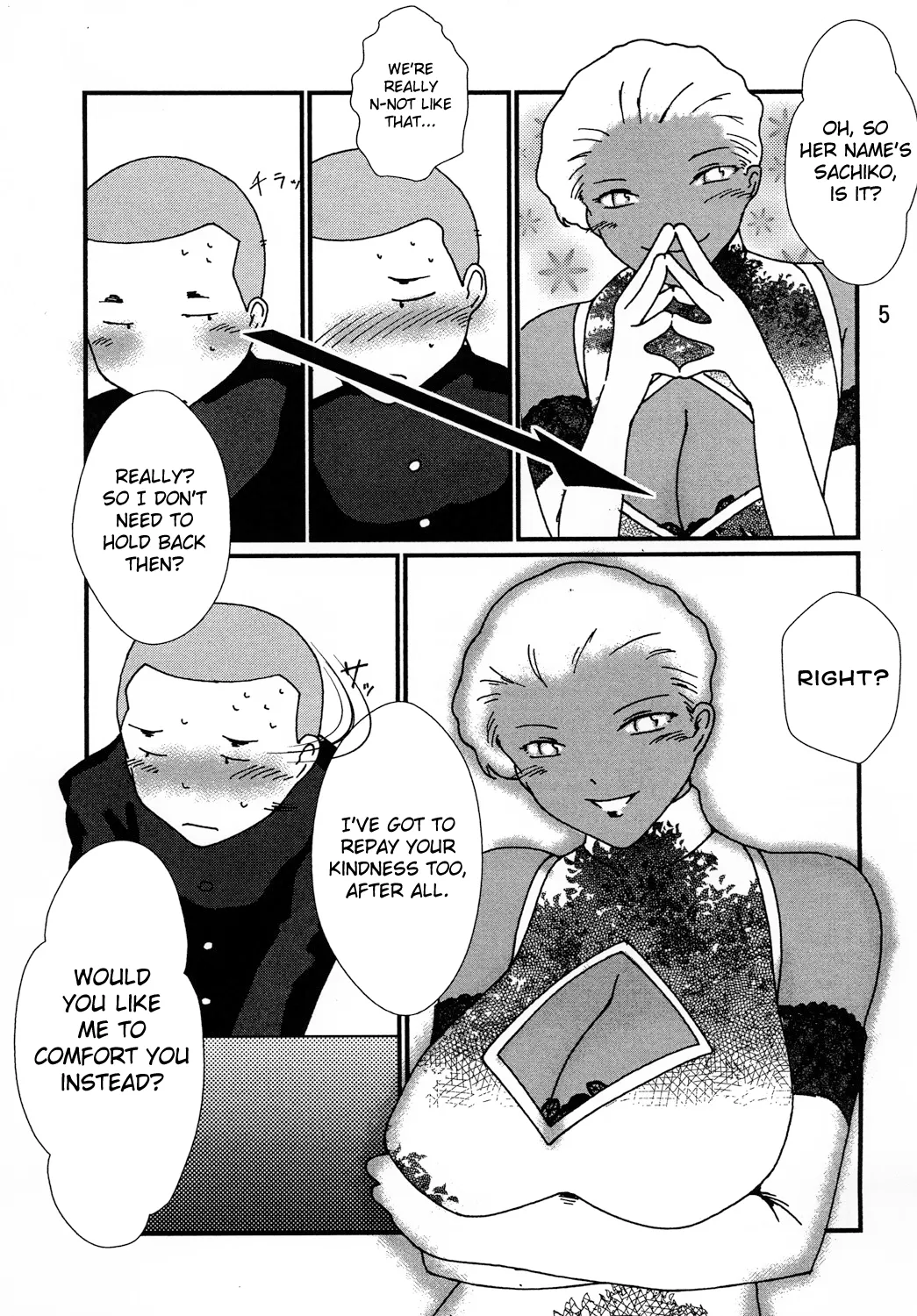 Kasshoku Oneesan no Fudeoroshi | Brown Lady Takes His First Time page 6 full