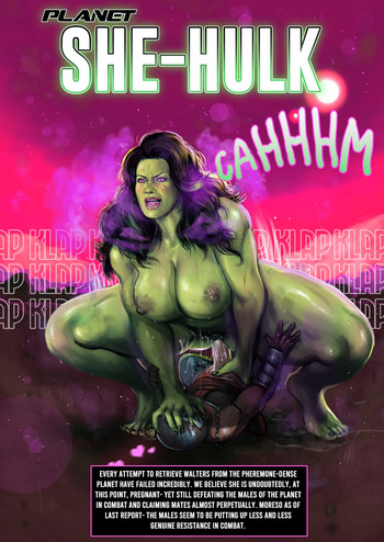 [Jaguar Art] Planet She-Hulk (Marvel) cover