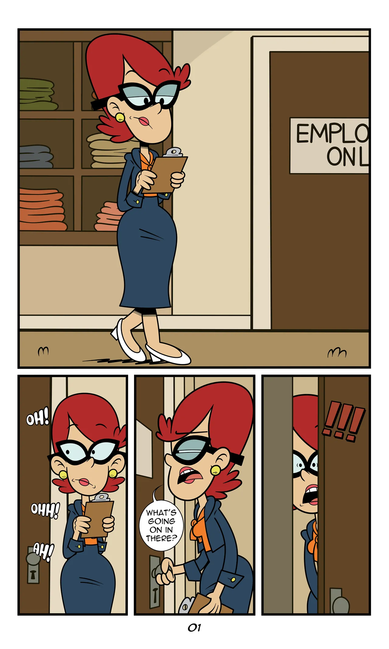 Lincoln x Miguel x Mrs.Carmichael page 1 full