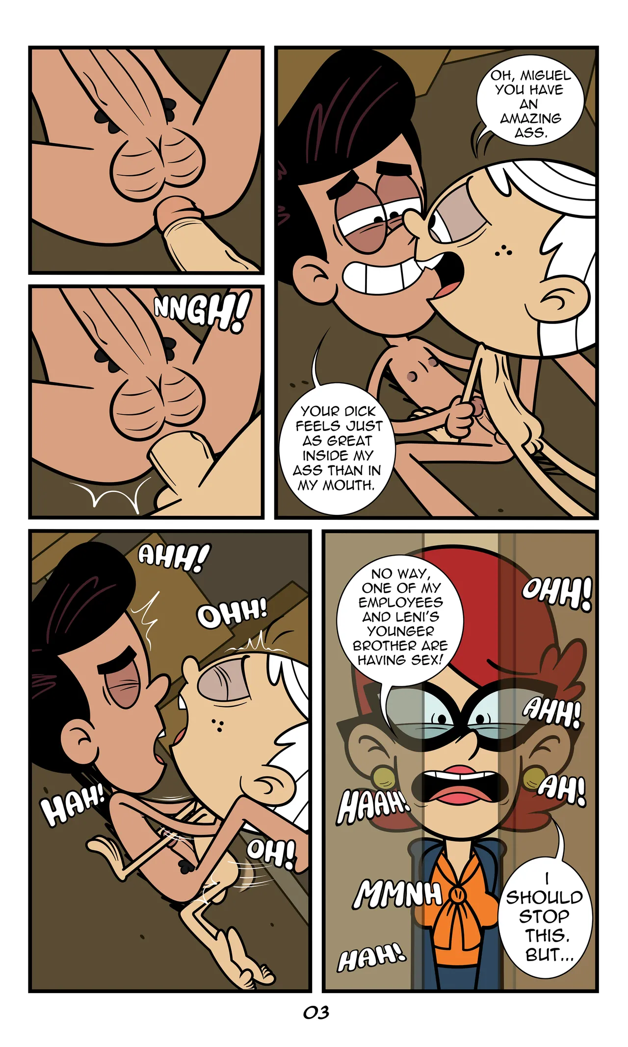 Lincoln x Miguel x Mrs.Carmichael page 3 full