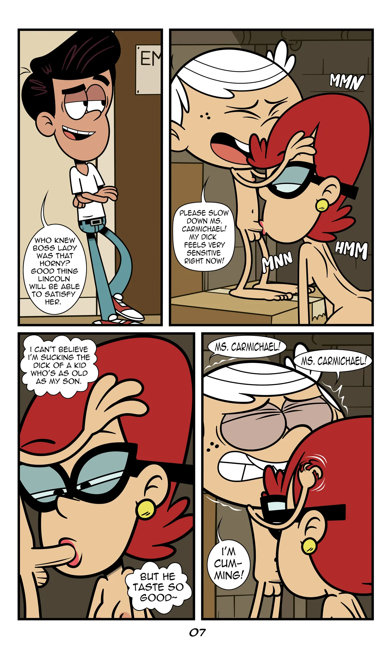 Lincoln x Miguel x Mrs.Carmichael page 7 full