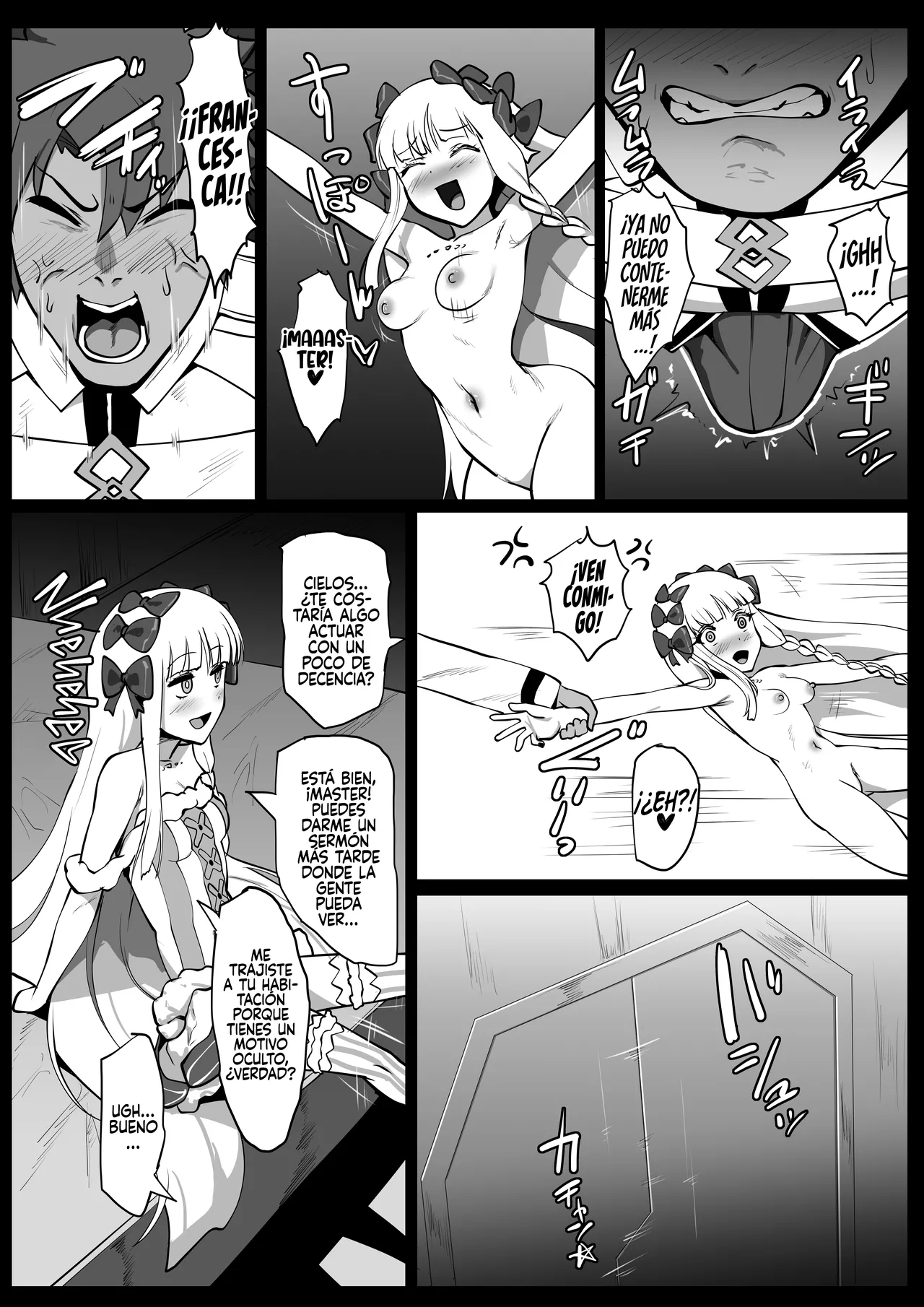 Himitsu no Gohoushi Francesca page 8 full