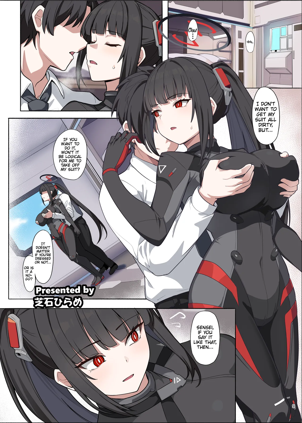 Rinsen Rio Icha Love Ero Goudou "Sono Suit de Rinsen wa Muri Desho" | Battle Suit Rio Lovey-Dovey Ero Anthology "There's No Way You're Going Into Battle In That Suit, Right?" page 11 full