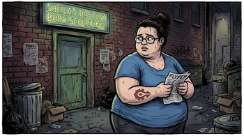 bimbo makeover clinic (AI slop) [AI Generated] cover
