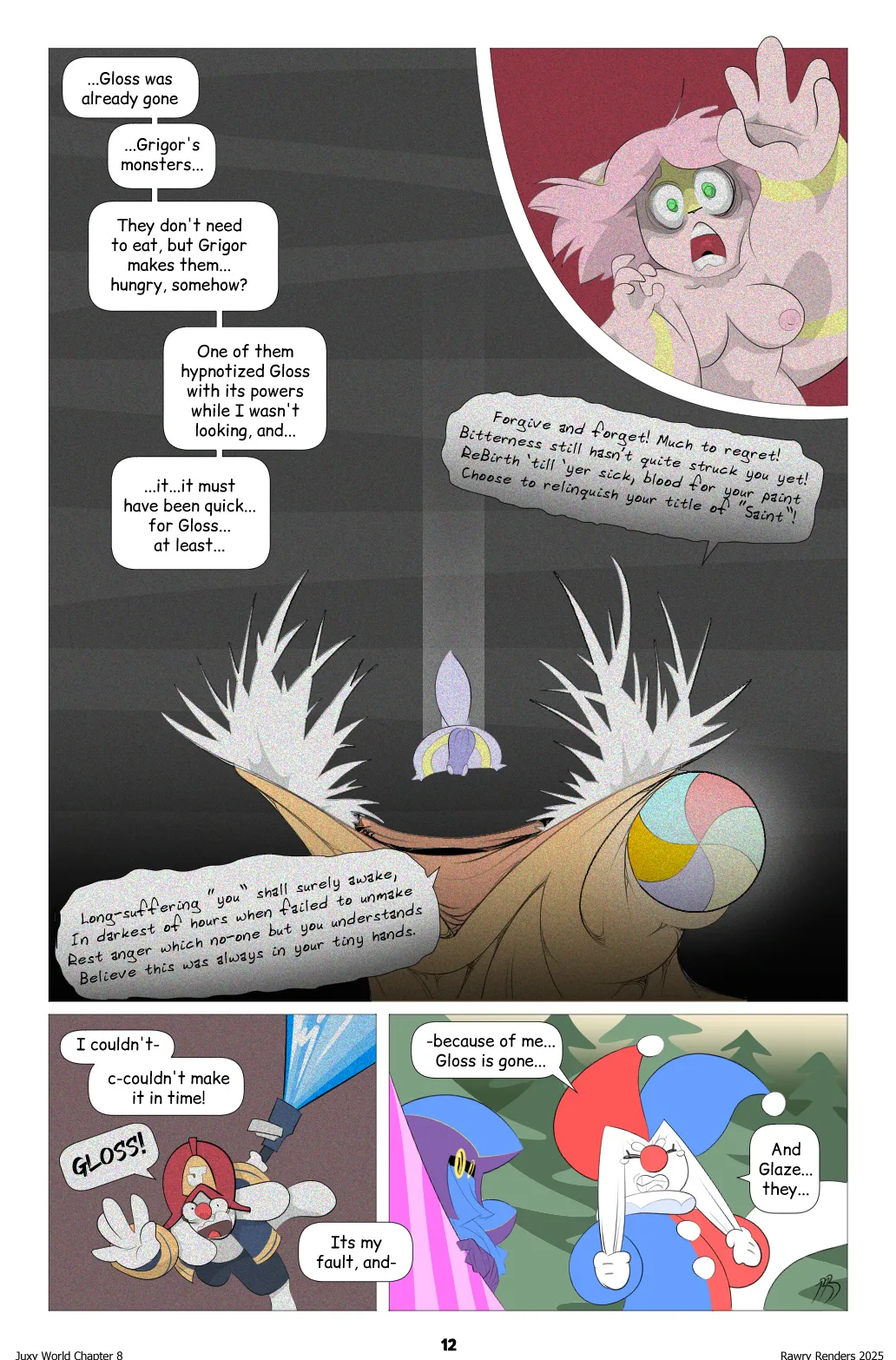 Juxy World: Chapter 8 - Troubling Pairings page 12 full