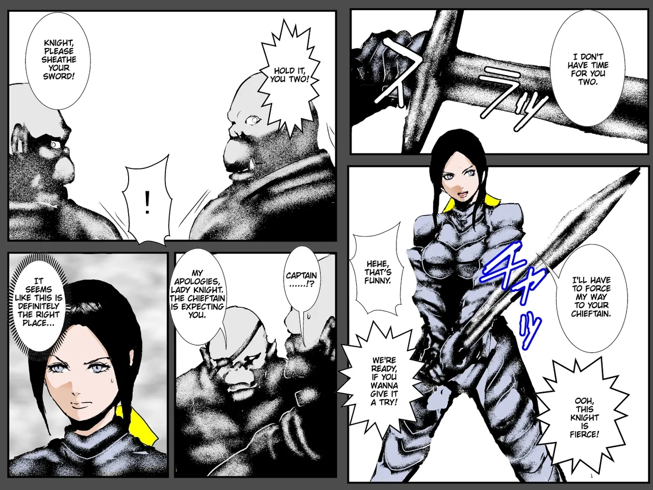 Musuko no Me no Mae de Orc ni Tanetsuke Sarete | Bred by Orcs In Front of My Son page 11 full