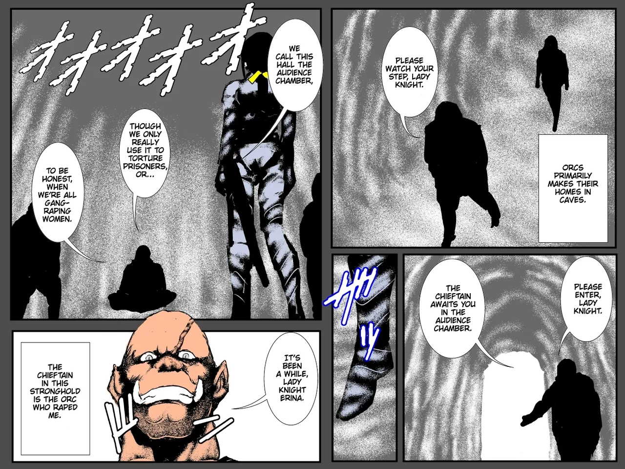 Musuko no Me no Mae de Orc ni Tanetsuke Sarete | Bred by Orcs In Front of My Son page 12 full