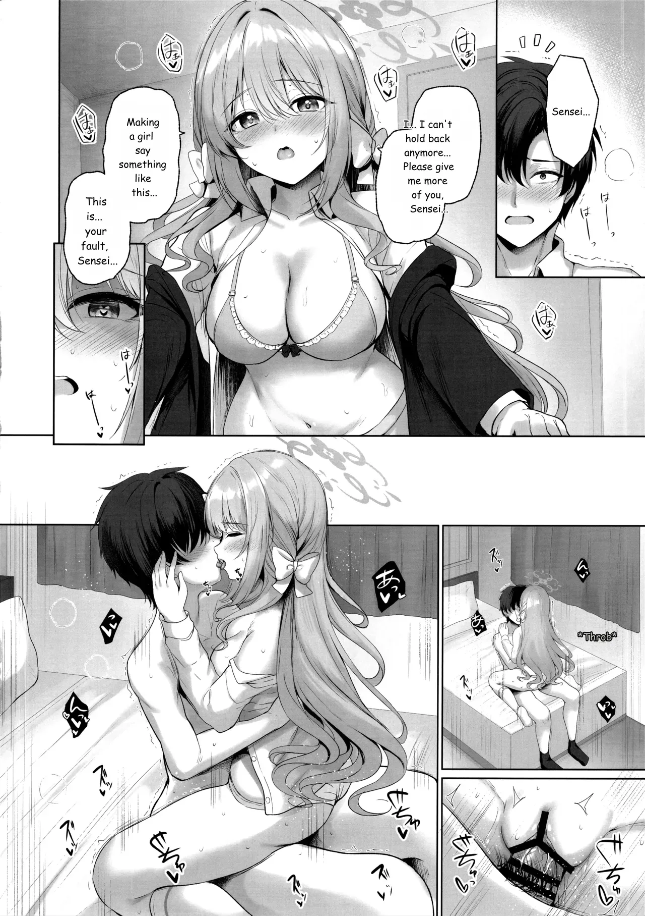 It's all Sensei's fault. But if it's "legal"... then it's okay.  【AI translation】 page 11 full