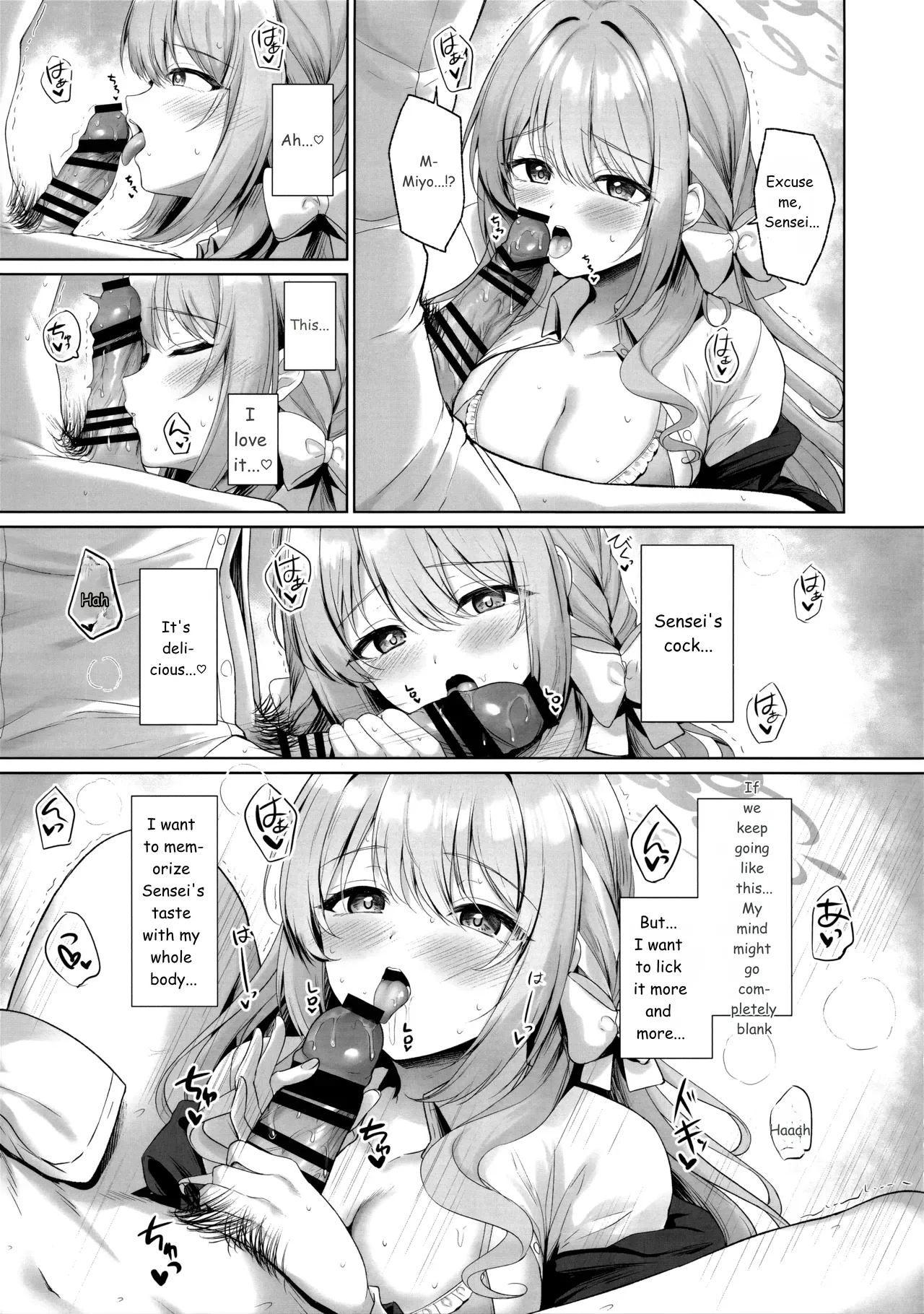 It's all Sensei's fault. But if it's "legal"... then it's okay.  【AI translation】 page 8 full