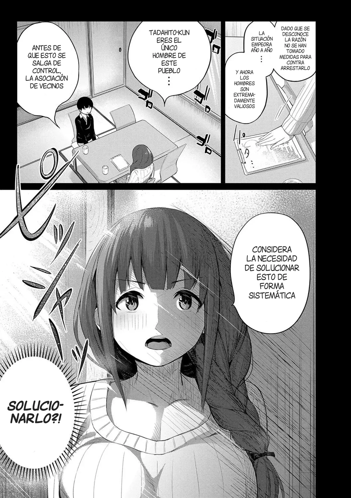 Onnanoko bakari no gojiseinanode boku ga tanetsuke suru koto ni narimashita | En una epoca donde solo hay chicas Me han elegido para embarazarlas page 6 full