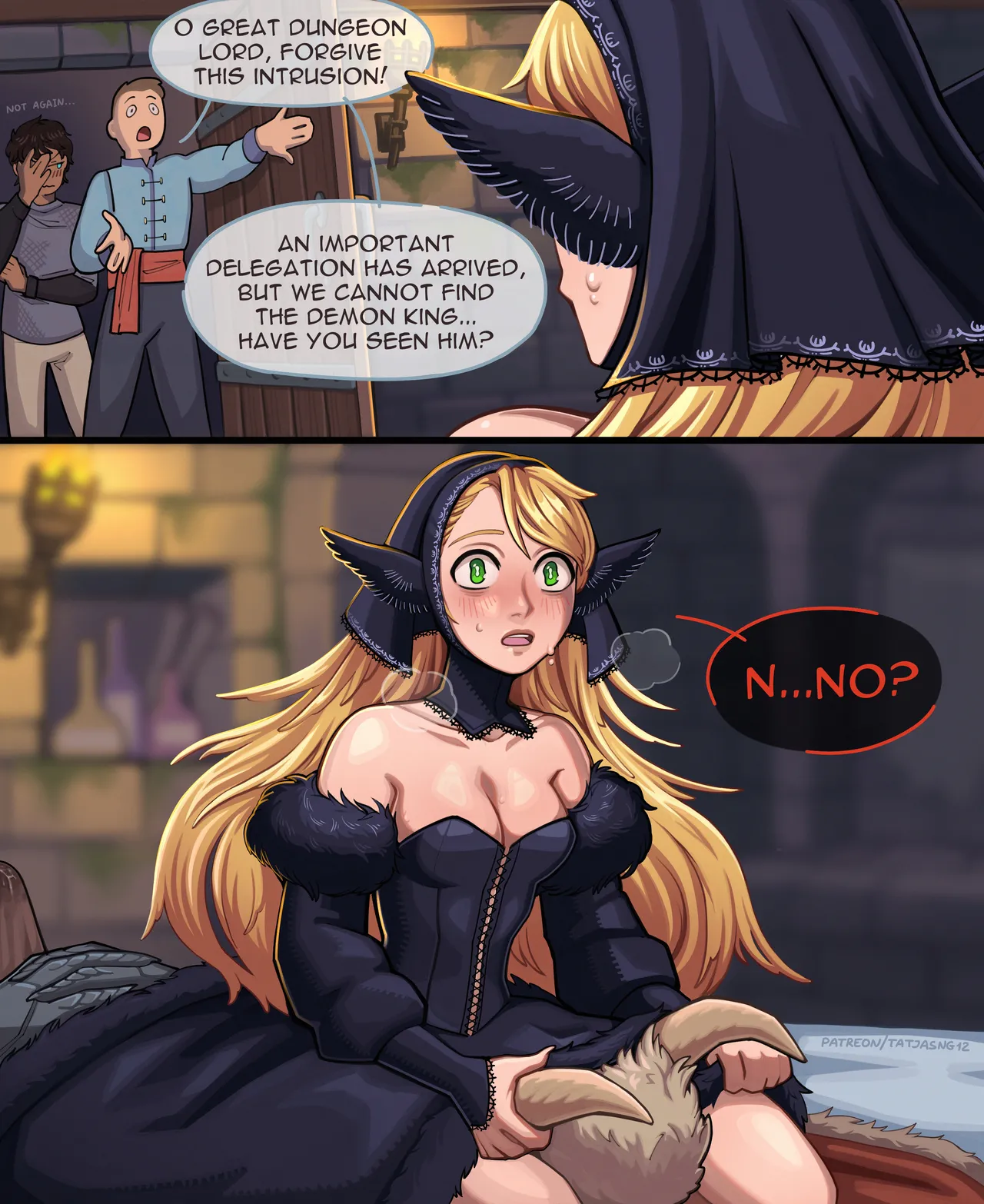 Demon King & Dungeon Lord page 3 full