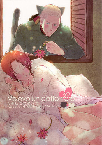 [Konoyonohatedetsumugareru (Matthew Mallow)] Volevo un gattop nero (Axis Powers Hetalia) cover