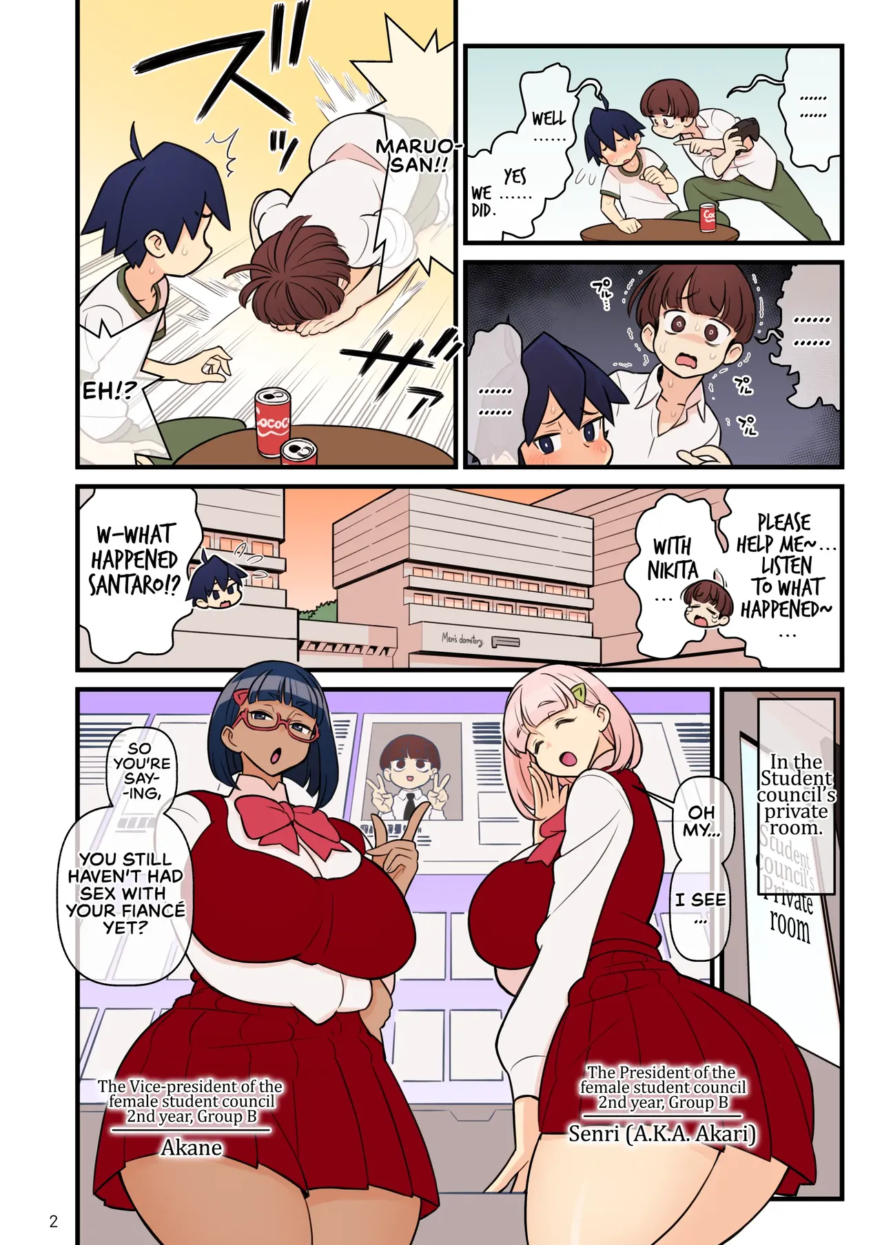 Iinazuke Gakuen FILE: 02 "Futatabi Yuwaku" Hen | The Fiancé Academy FILE: 02 "Second Seduction" page 3 full
