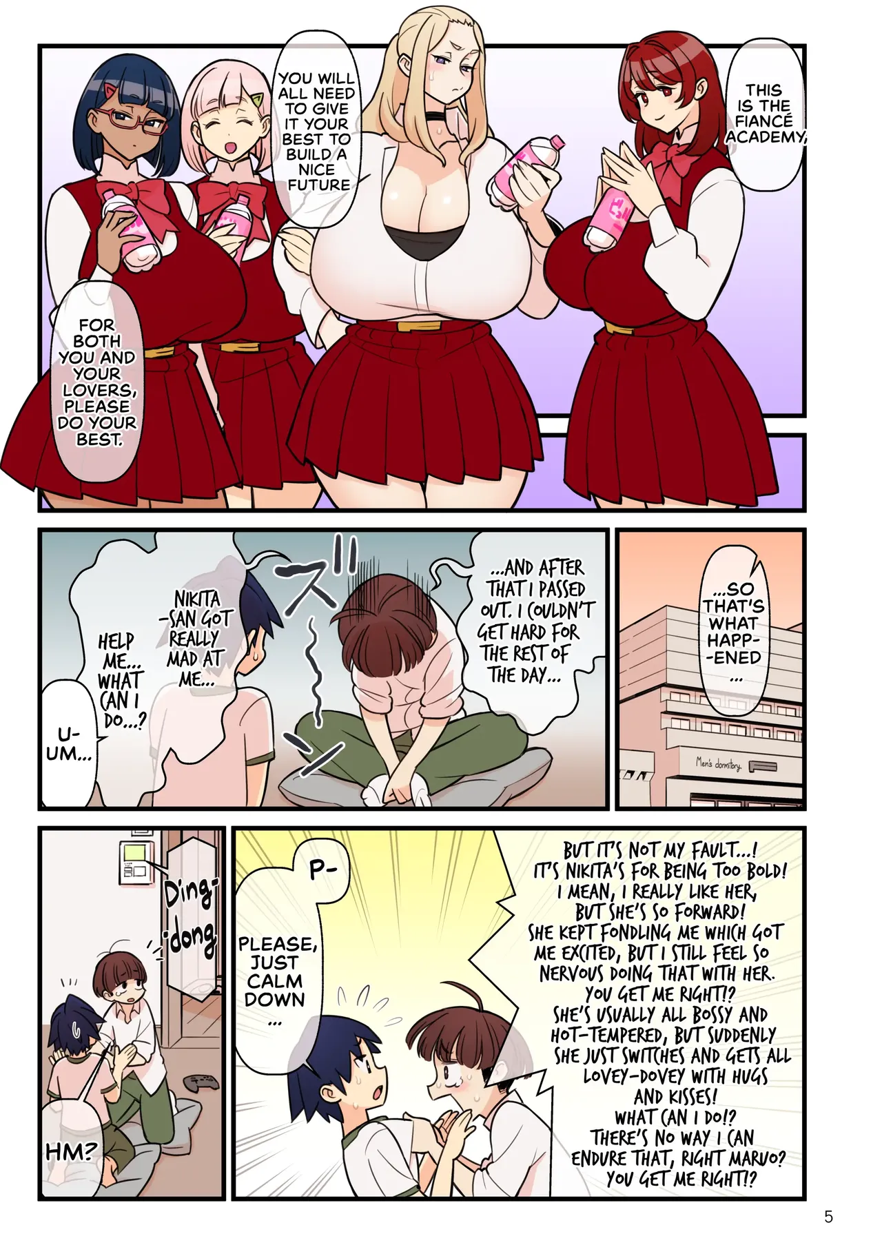 Iinazuke Gakuen FILE: 02 "Futatabi Yuwaku" Hen | The Fiancé Academy FILE: 02 "Second Seduction" page 6 full