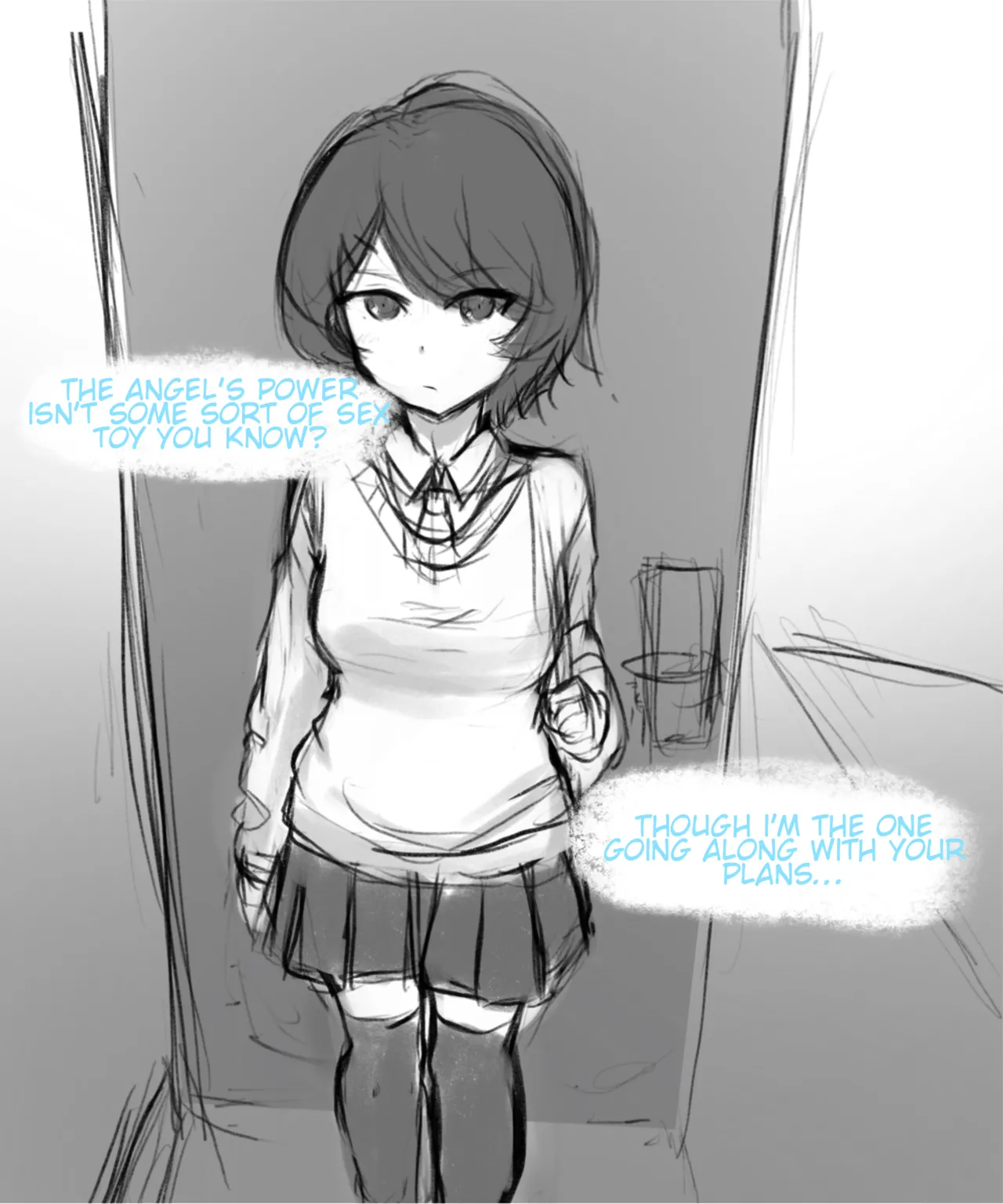 Cyber-Angel Yukis Slavesuit page 3 full