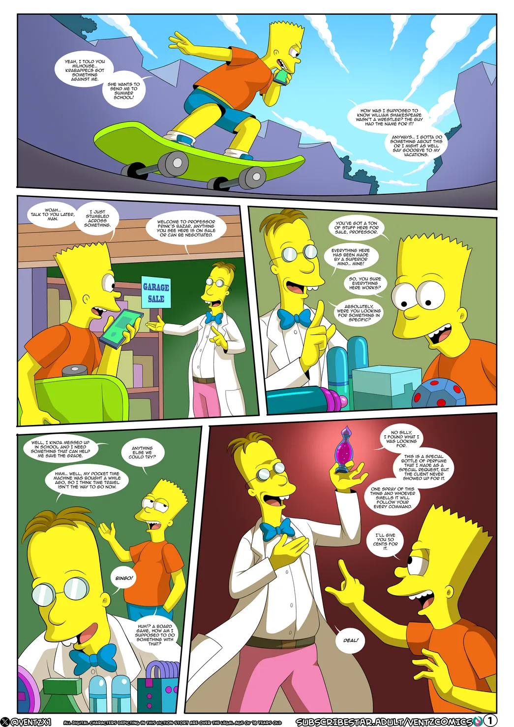 The Perfume - The Simpsons page 2 full