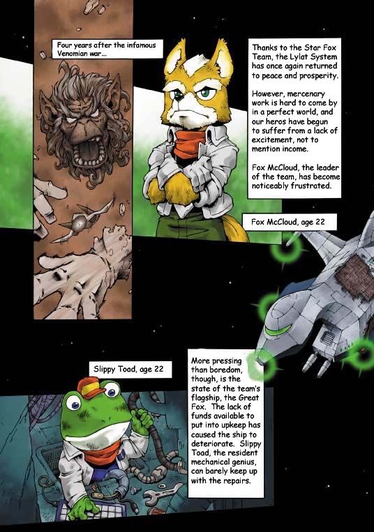 Star Fox: Farewell, Beloved Falco page 2 full