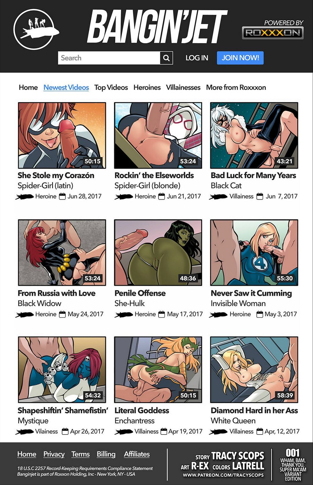 TracyScops - Bangin' Jet page 1 full