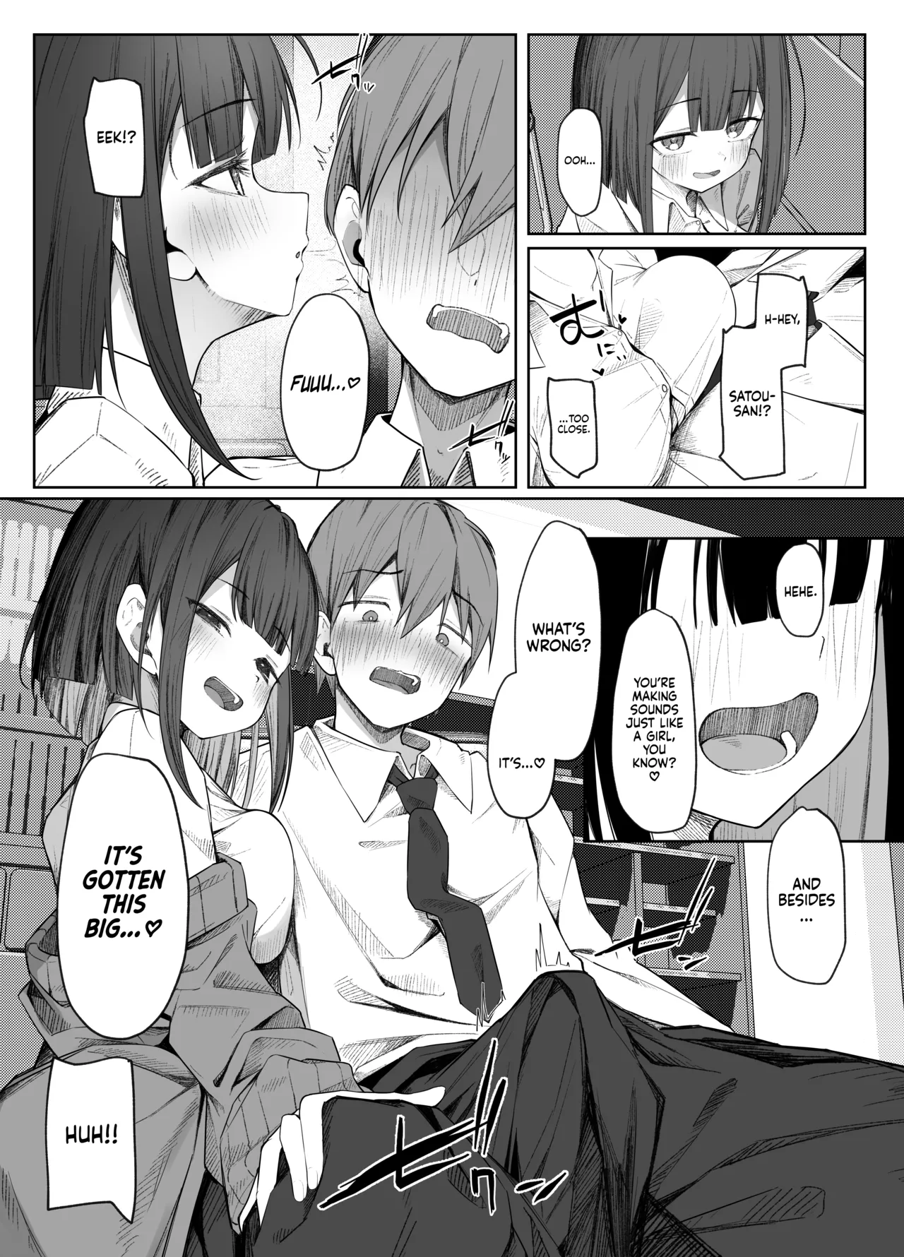 Satou-san no Amamazo Ijime ni Sakaraenai! | I Can’t Resist Satou-san’s Sweet Sadistic Teasing! page 9 full