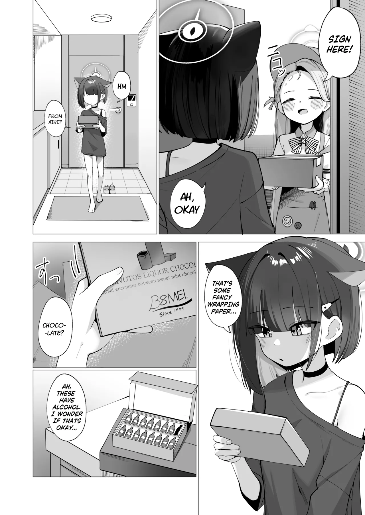 Kazuai to Reiai to Osake to Choco to | Kazu-love and Rei-love, Alcohol and Chocolate page 2 full
