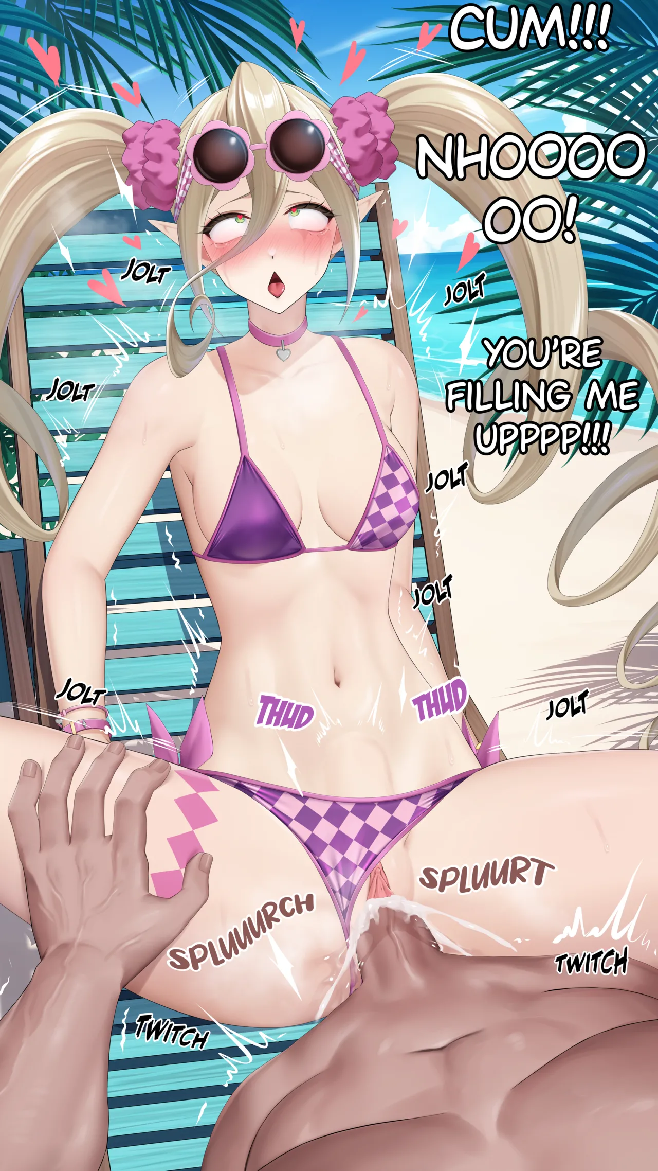 Beach time with Magilou page 6 full