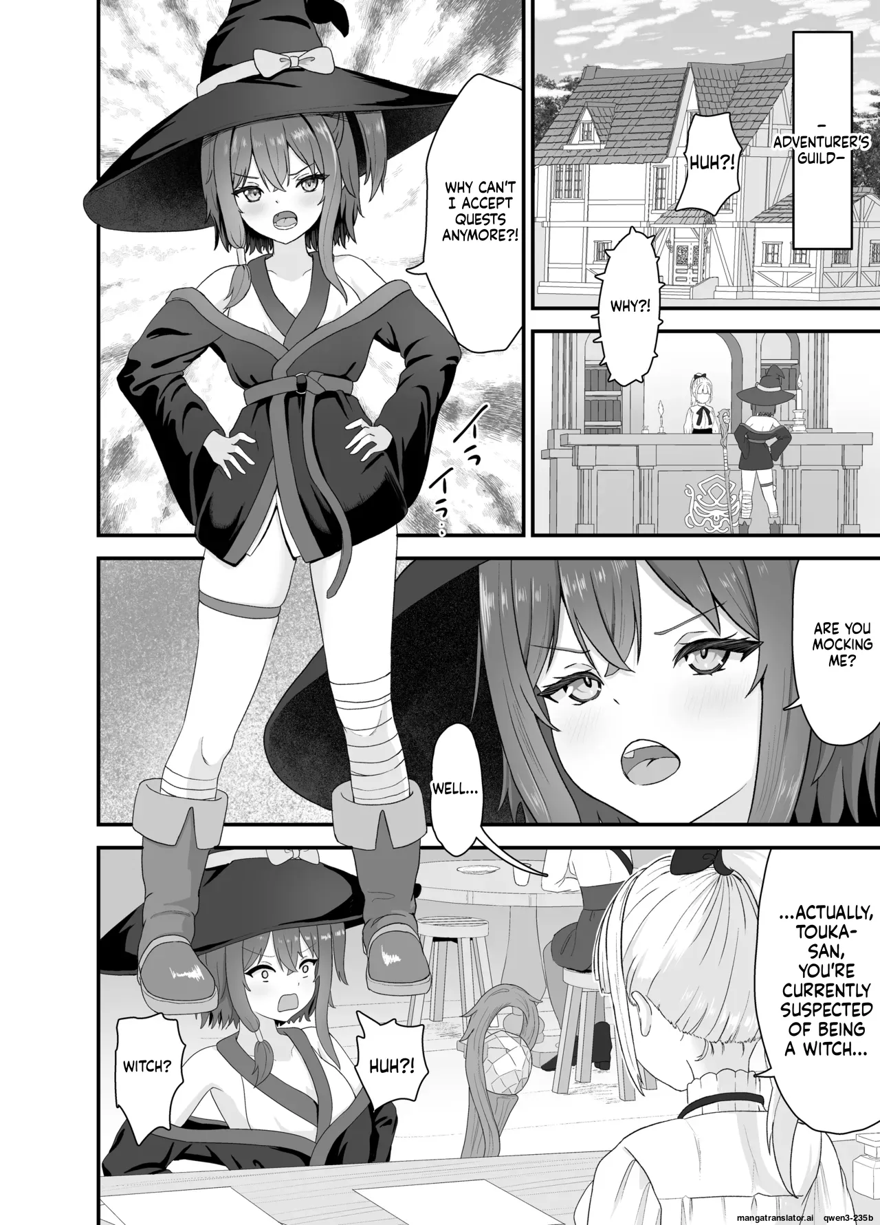 Tsuyoki na Madou Shoujo to Shokushu no Ori -Dungeon nite Shokushu ni Otsuru- page 3 full