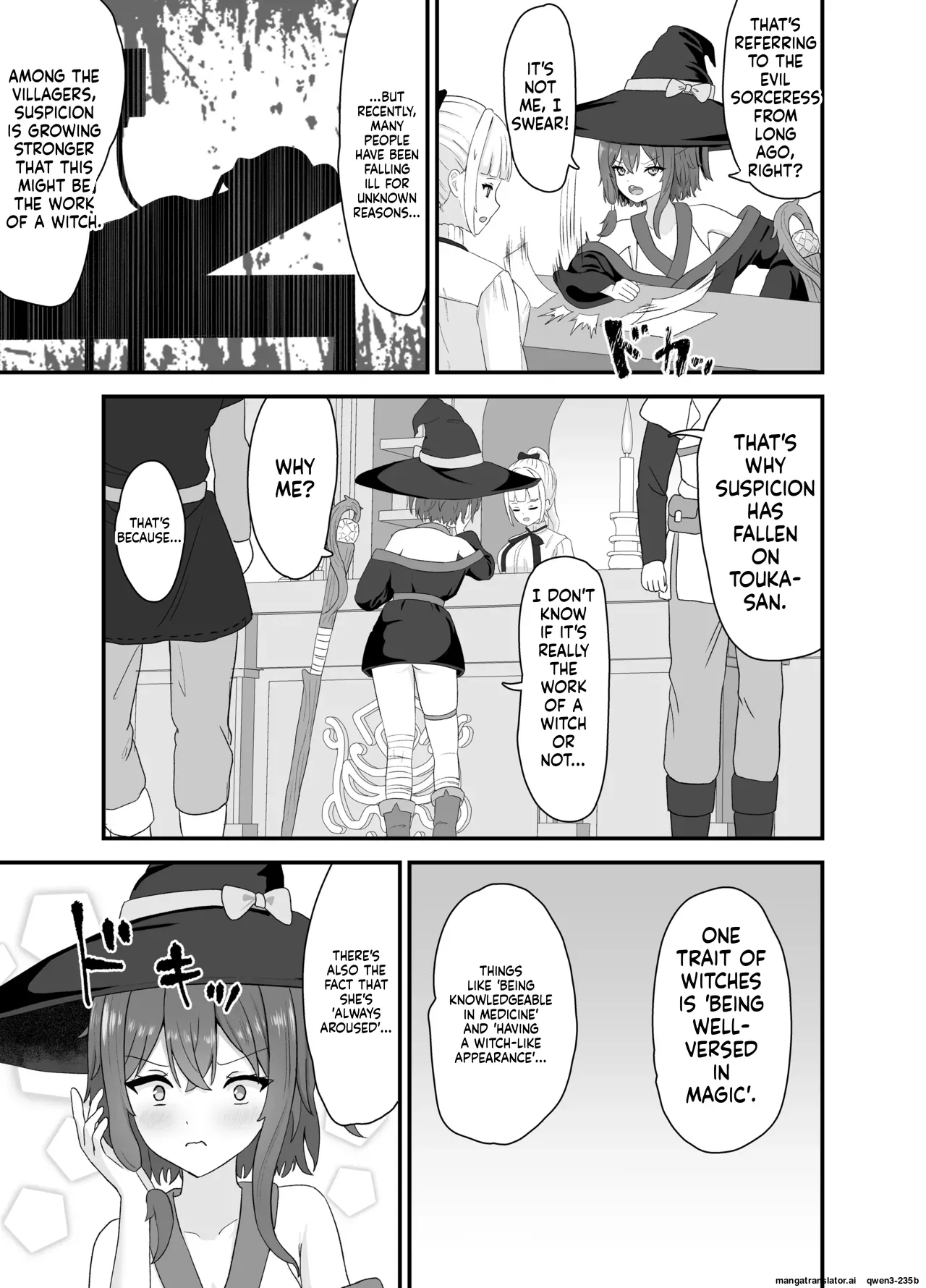 Tsuyoki na Madou Shoujo to Shokushu no Ori -Dungeon nite Shokushu ni Otsuru- page 4 full