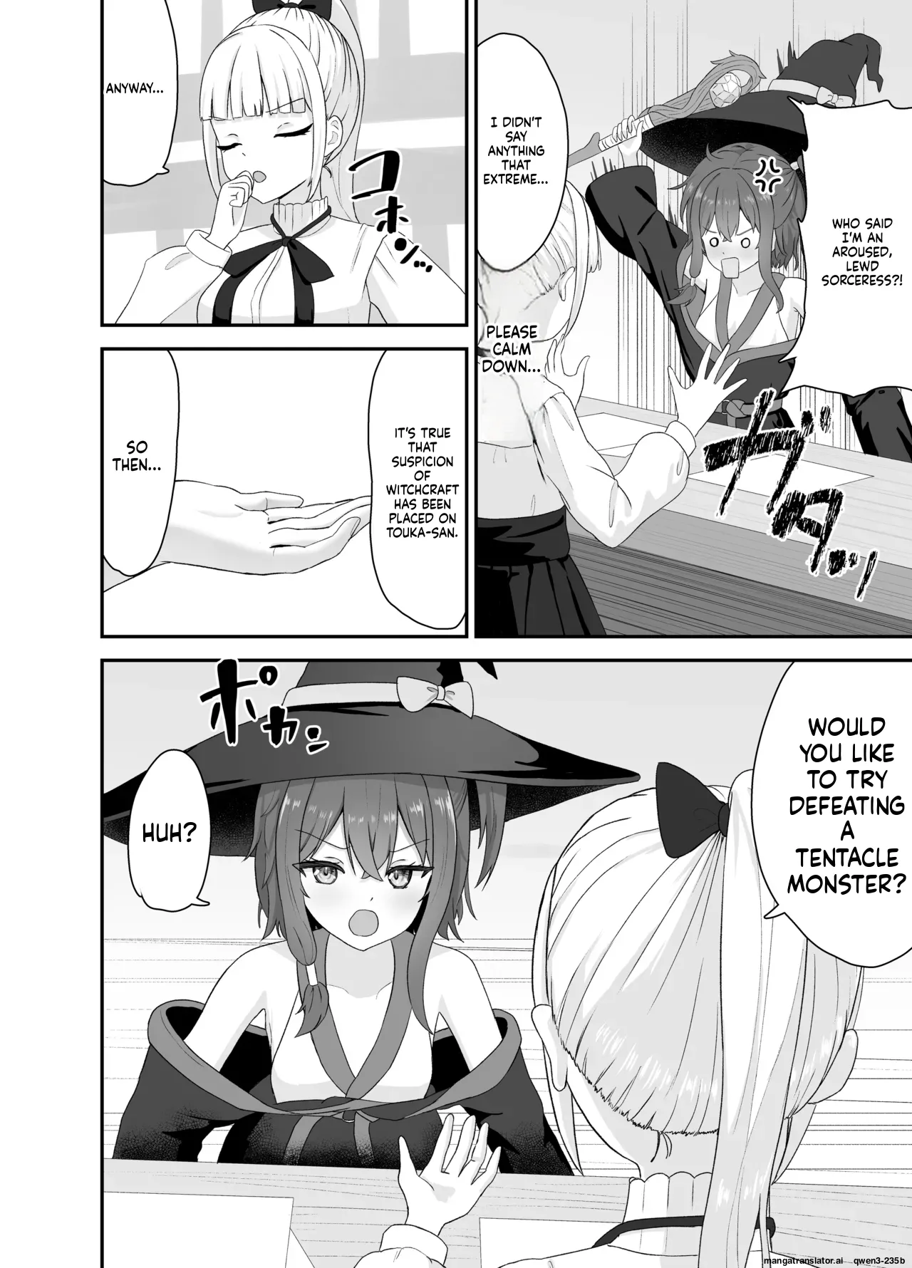 Tsuyoki na Madou Shoujo to Shokushu no Ori -Dungeon nite Shokushu ni Otsuru- page 5 full