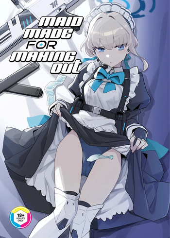 [Ballistic onahole (Б)] Dokidoki Toki Meki Maid Kiss | Maid Made for Making Out (Blue Archive) [English] [Summer Salt] [Decensored] [Digital] cover