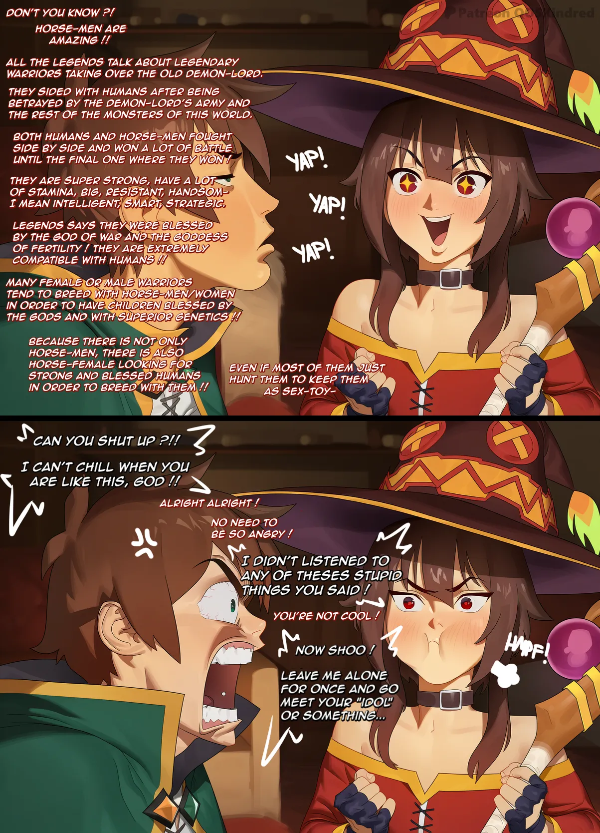 Horse-men incident  - One shot comic page 12 full