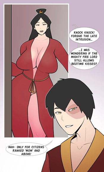 [jopuari] Ursa and Zuko Rekindled Fire cover