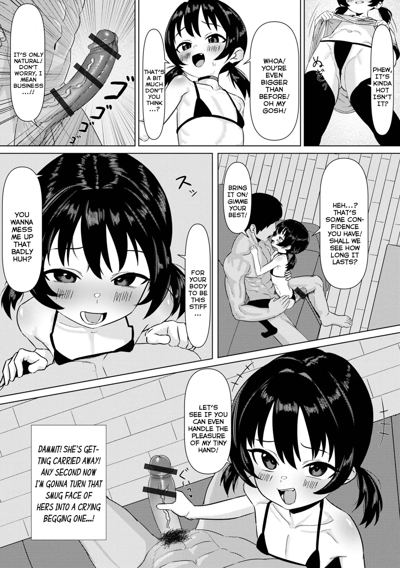 Mesugaki ni Saikyouiku o!! | Re-Educating A Smug-Brat!! page 6 full