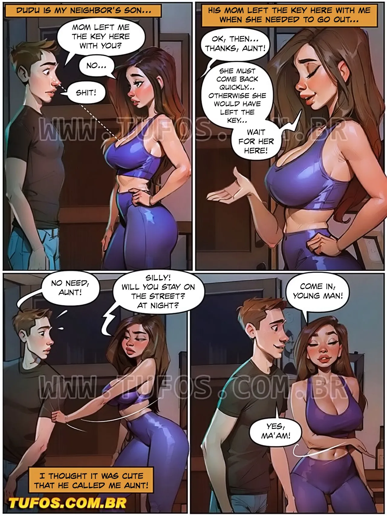 Enjoying The Sweet Life 04 - Yoga in the kitchen page 6 full