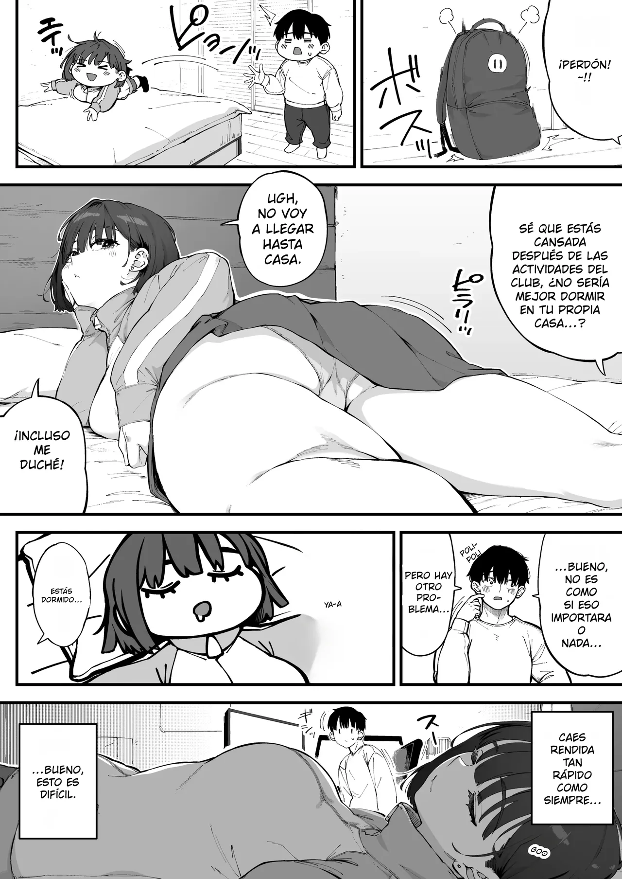 Osananajimi ga Ore no Mae da to Mechakucha Suki darake｜Mi Amiga de la Infancia es Totalmente Descuidada Cuando Está Conmigo page 3 full