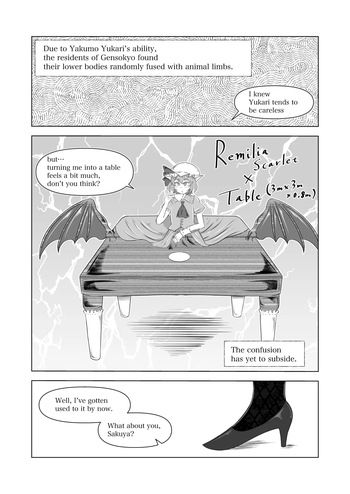 Legless in Gensokyo 2 cover