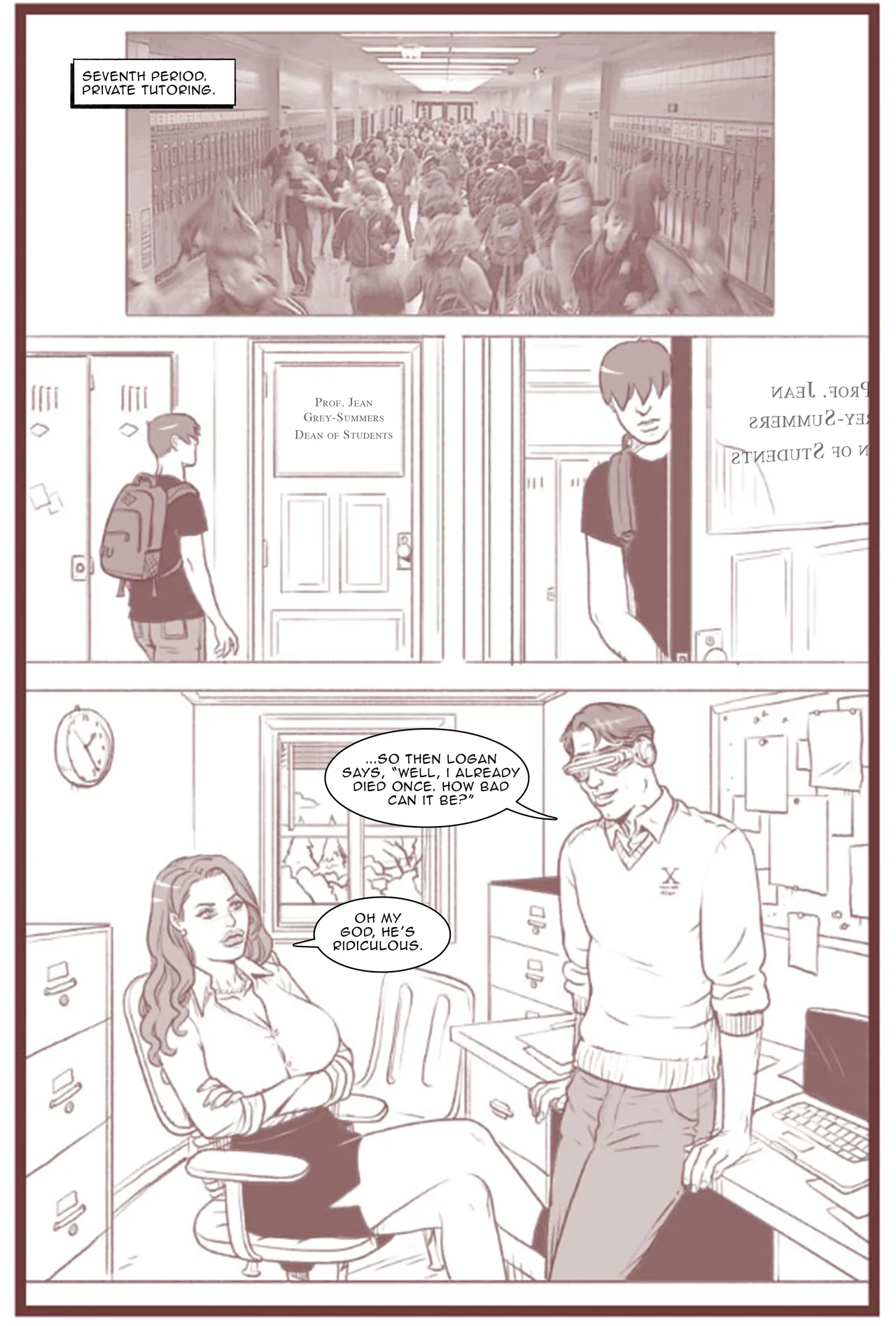 X-Academy Bimbofied - Jean Grey page 12 full
