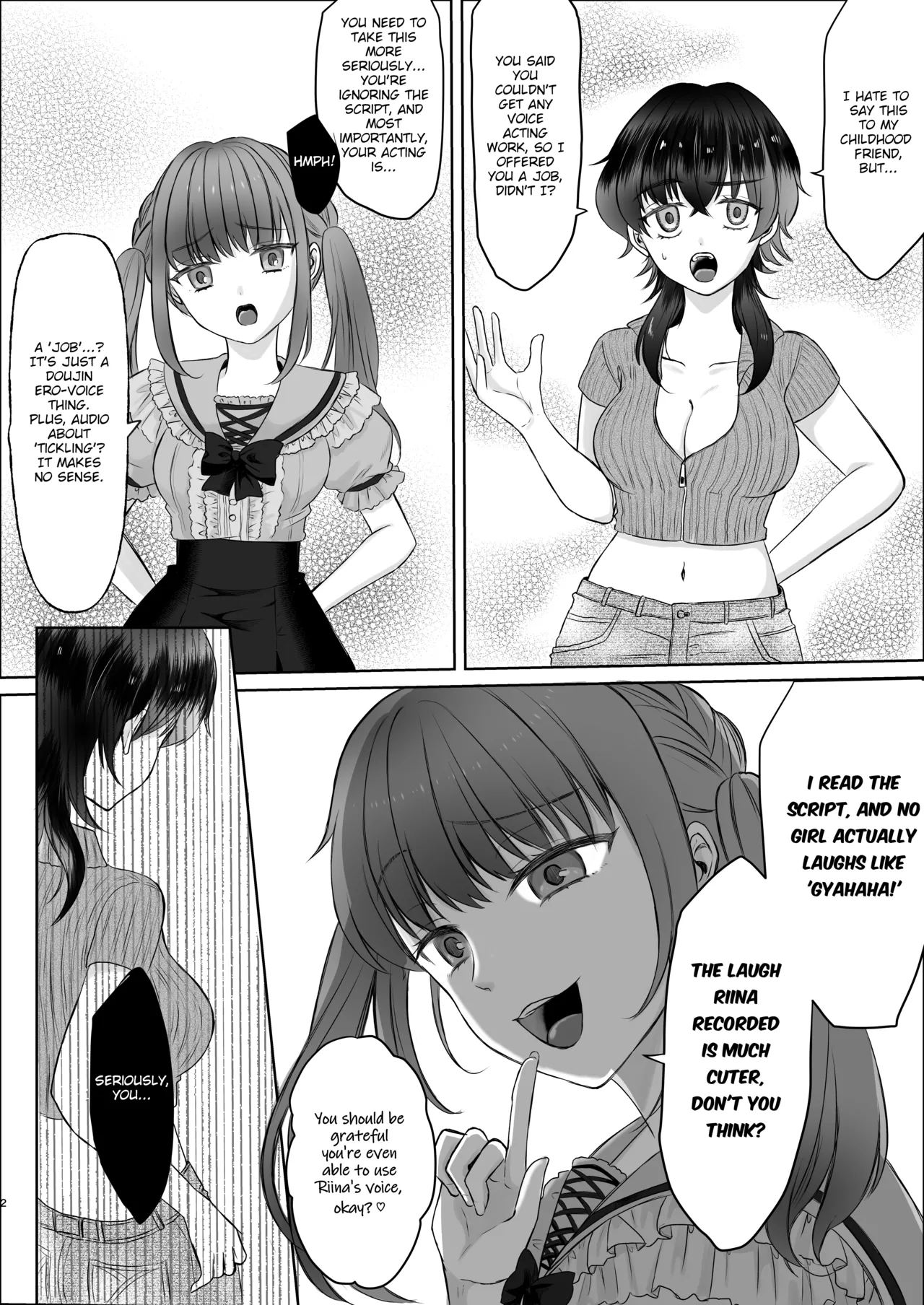 Namaiki Joshi Kusuguri Genkai Lesson Daihon Doori Dekinakya Owararemasen | Sassy Girl Tickling Limit Lessons: If You Can't Follow the Scripts, You Don't Get to Stop! page 2 full