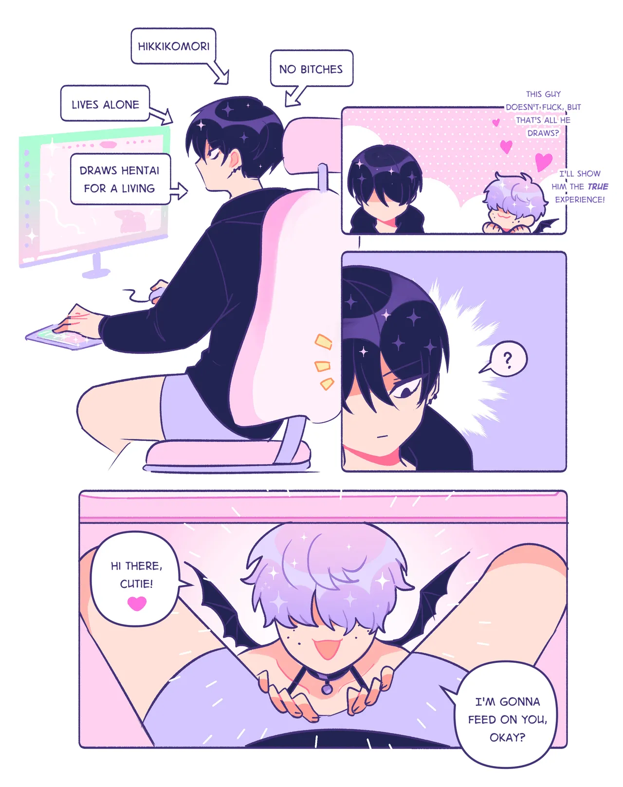 Boyfriends | The Succubussy is Open for Business! pt.1-3 page 2 full