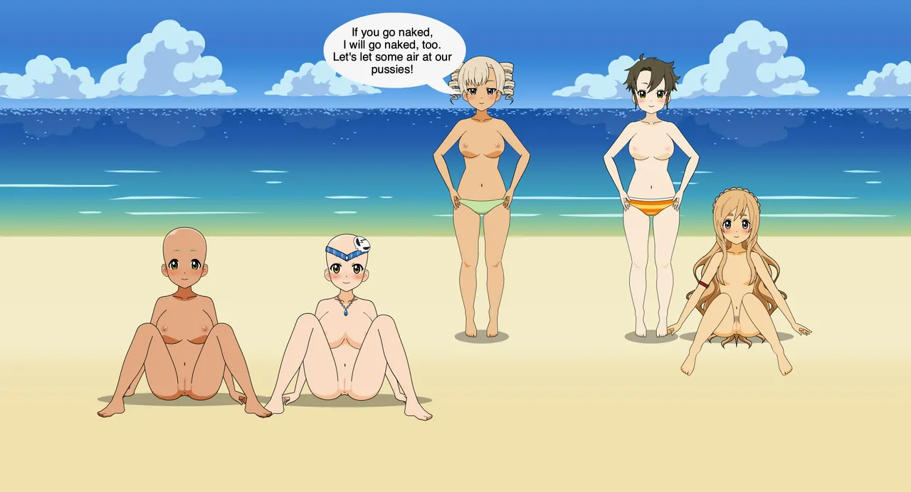 Christmas Girl - Beach Fun page 12 full