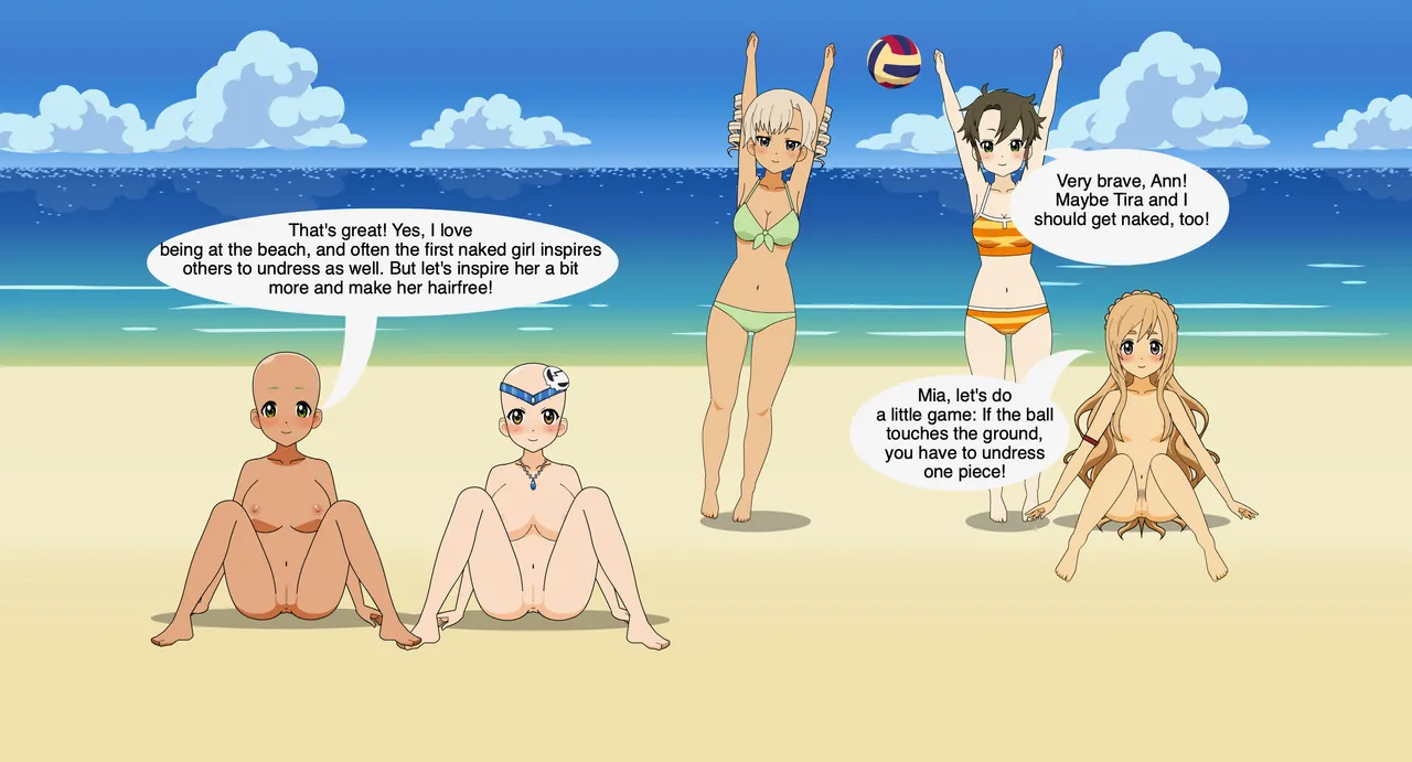 Christmas Girl - Beach Fun page 6 full