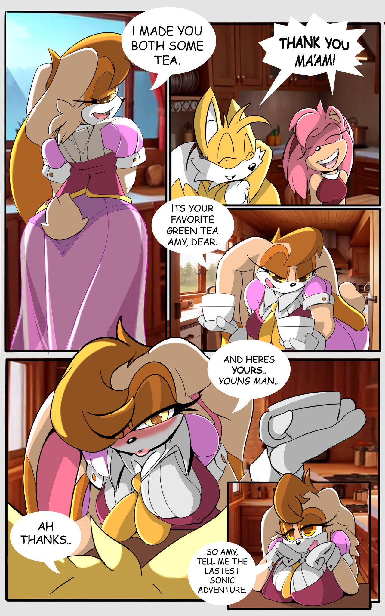Vanilla Flavored Footies page 1 full