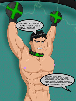 Superboy's struggle